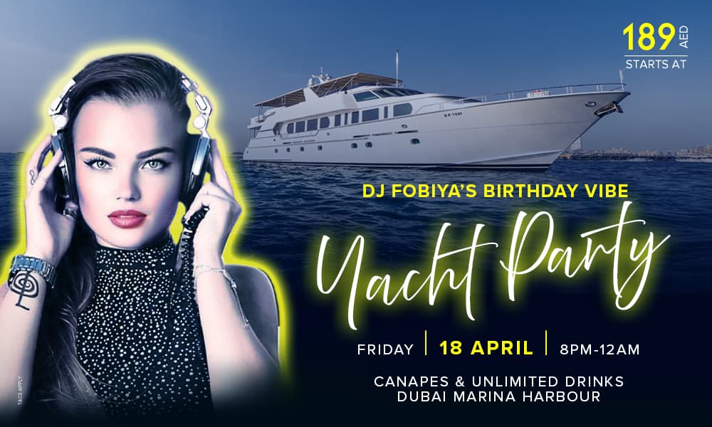 DJ FOBIYA'S BIRTHDAY YACHT PARTY