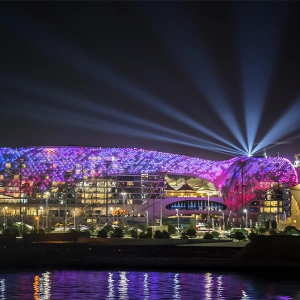 PANORAMIC VIEWS OF YAS MARINA