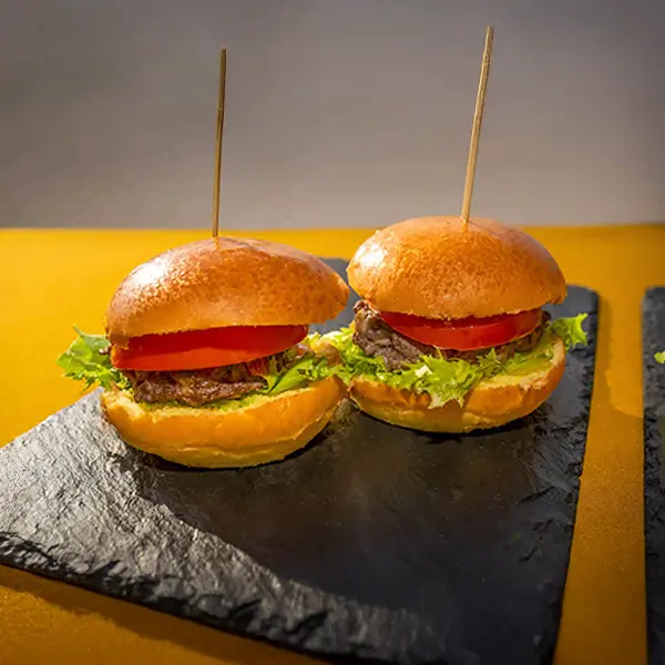 Beef & Chicken Sliders